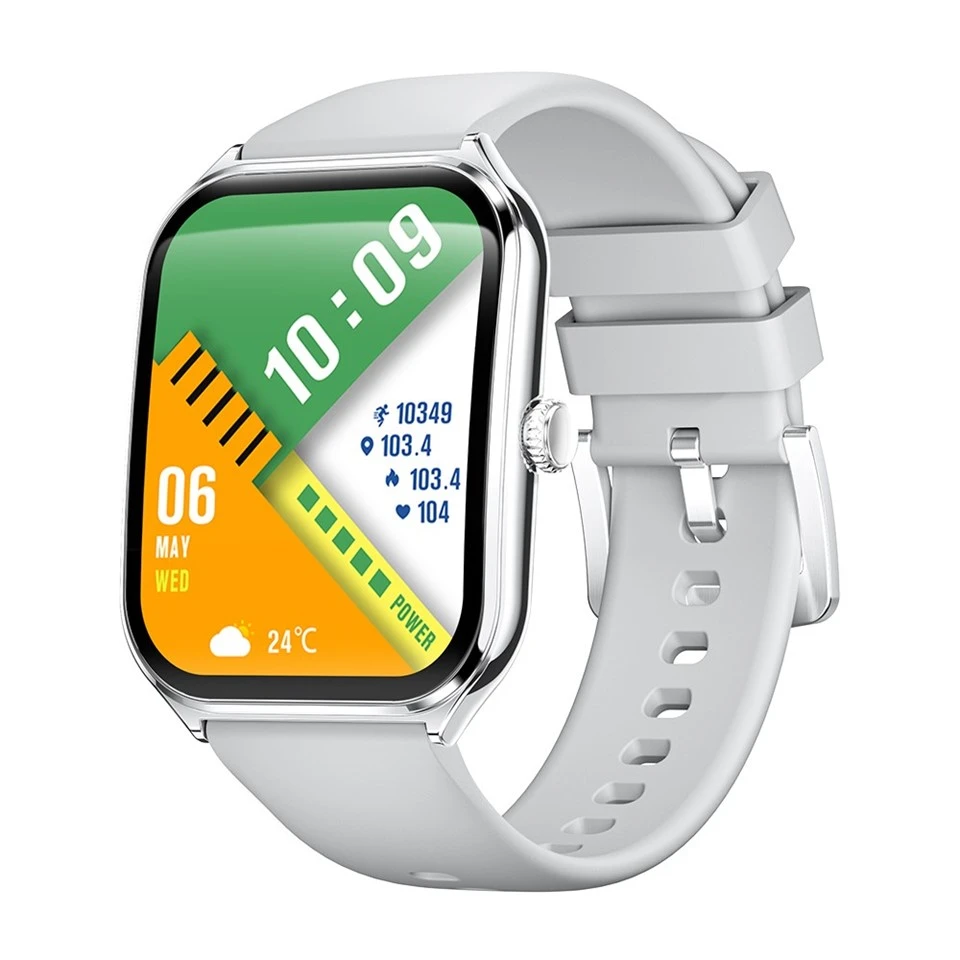 Ultra Slim 1.96 AMOLED Activity Tracking Smartwatch For Men